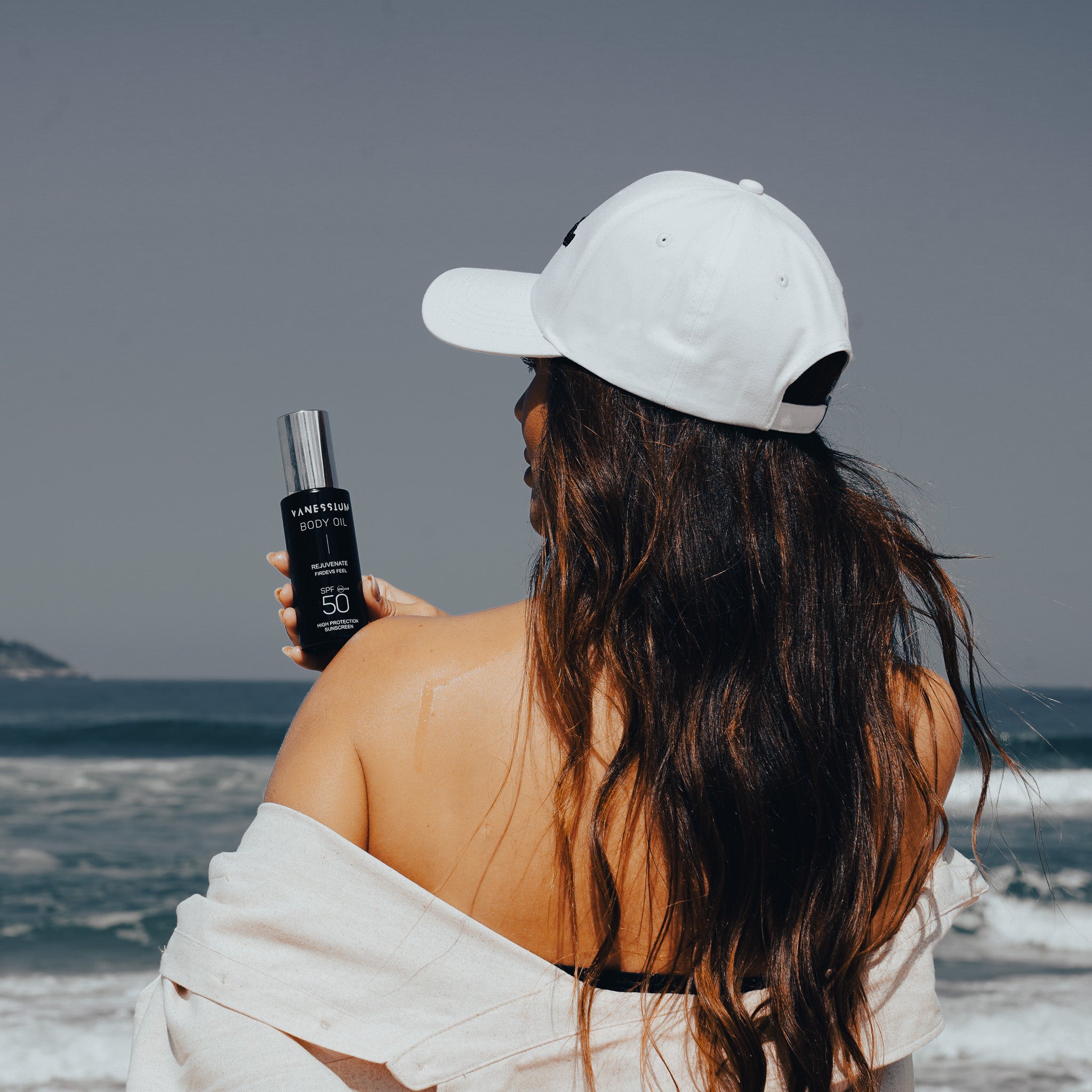 Huile corporelle SPF50