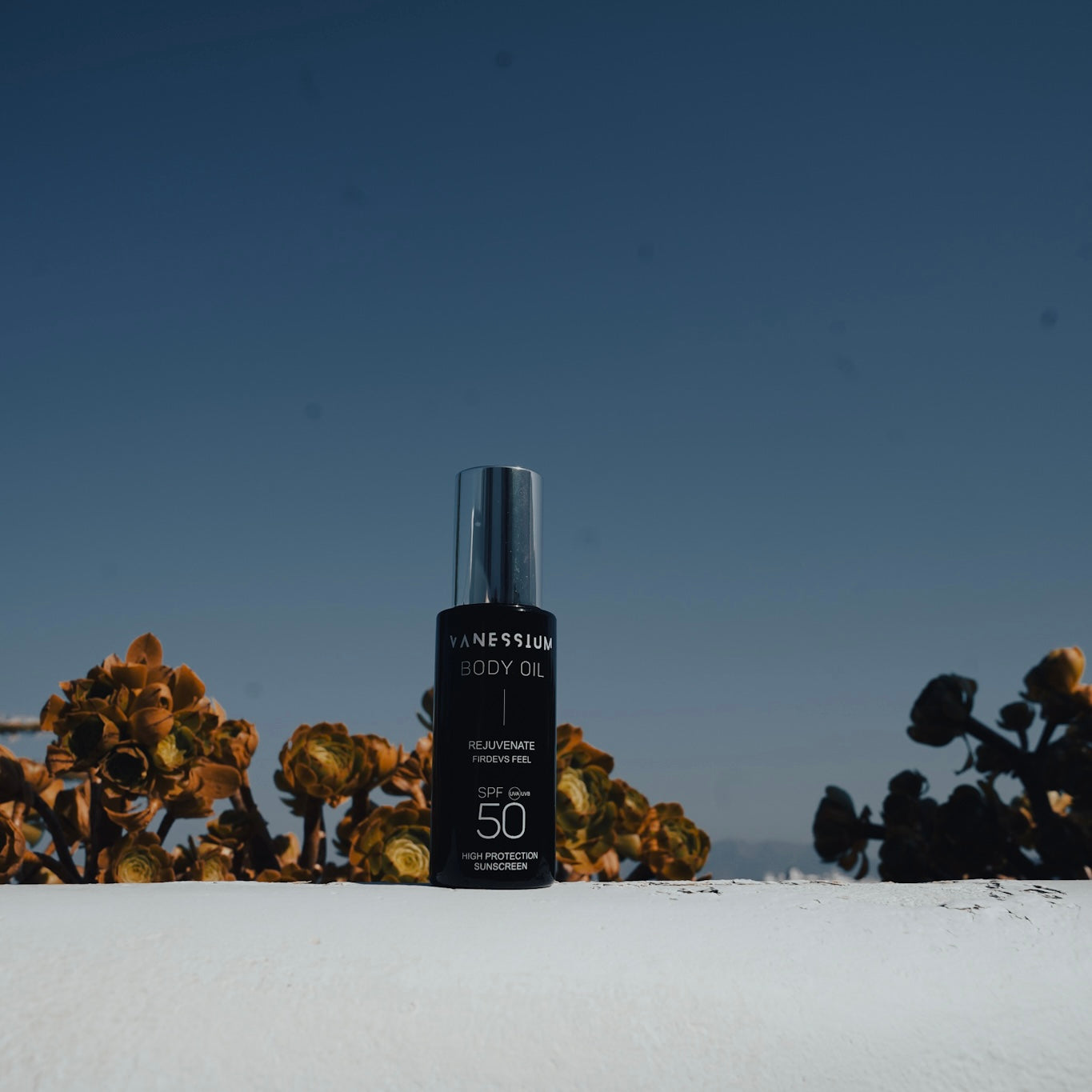 Huile corporelle SPF50