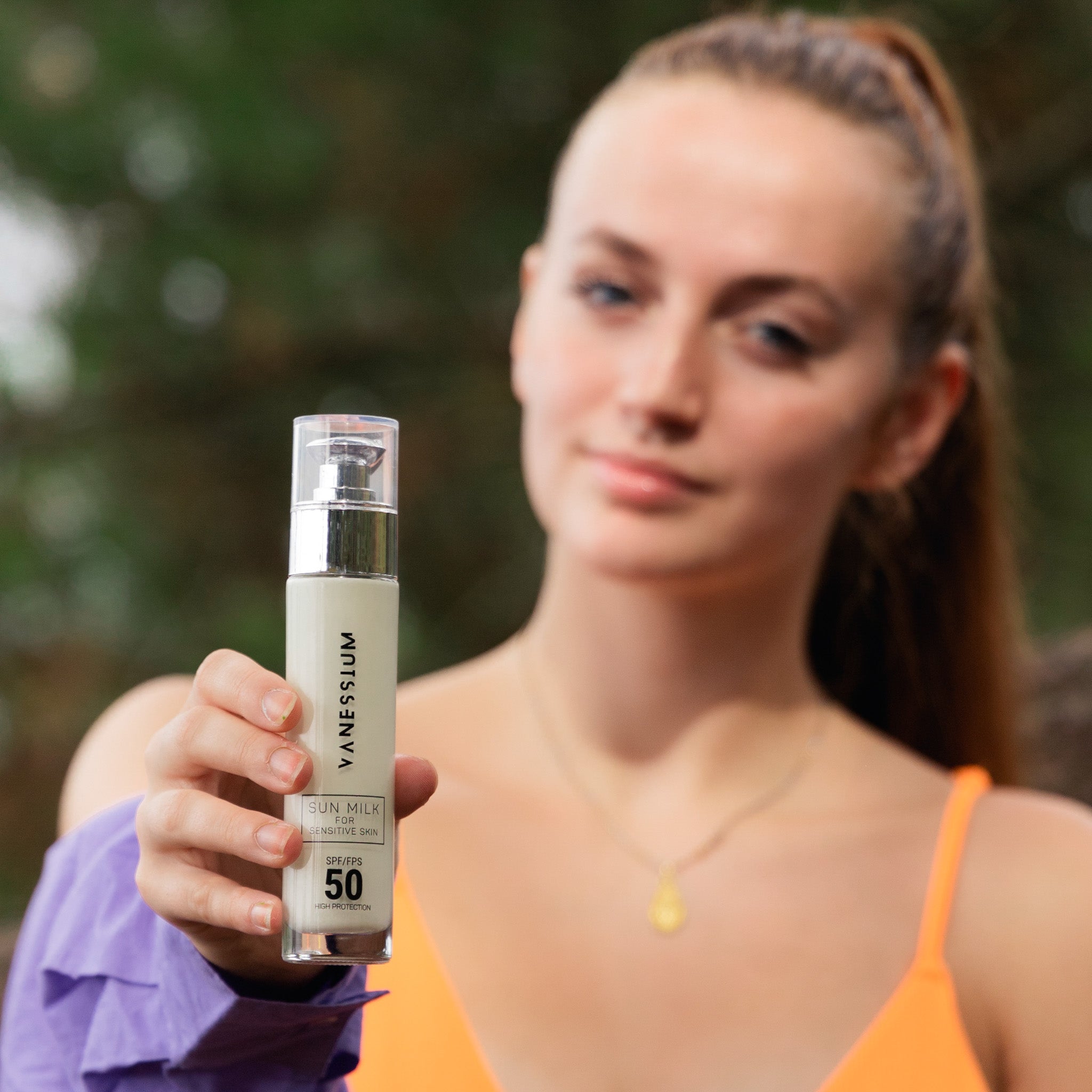 Солнечное молочко SPF50